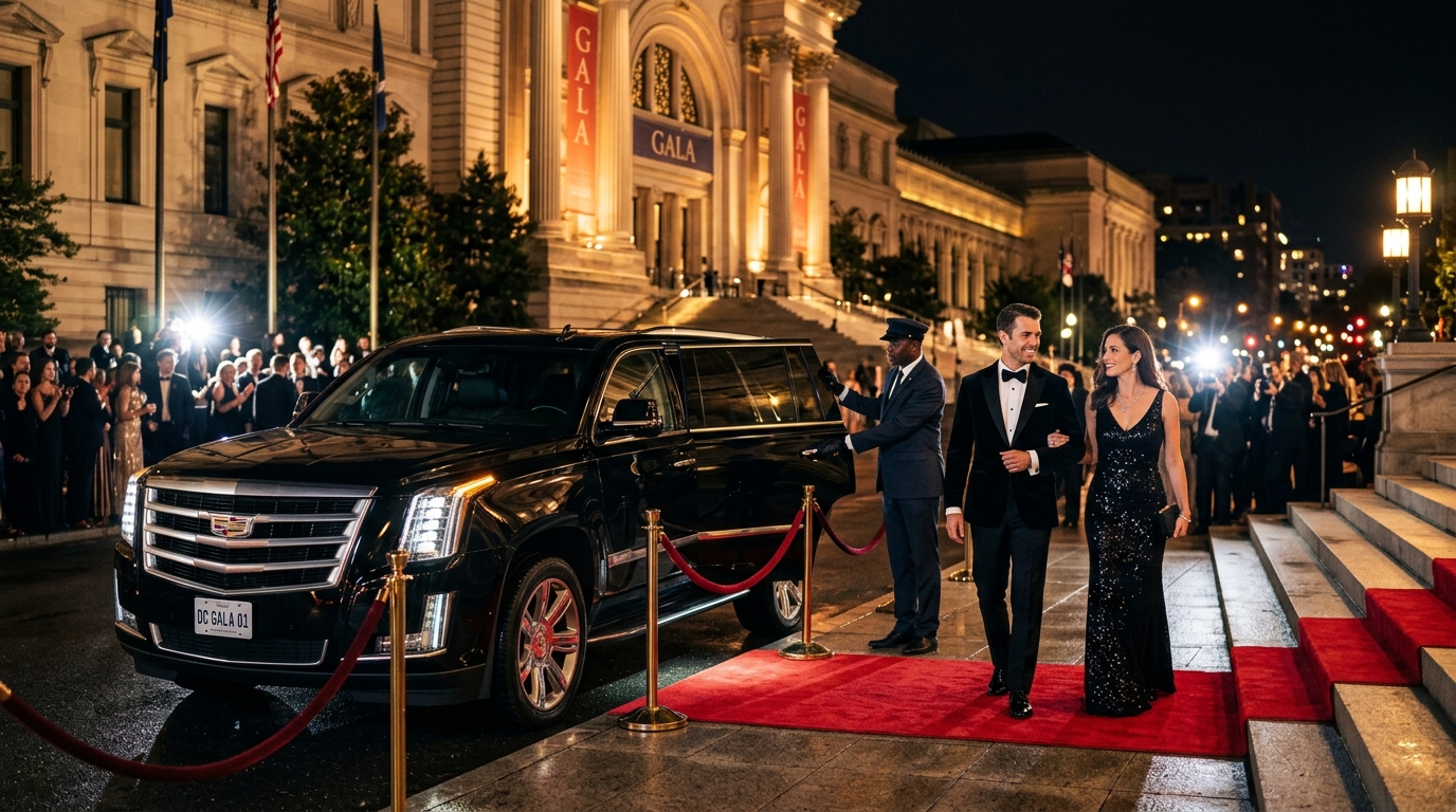 Vireano red carpet and gala event transportation